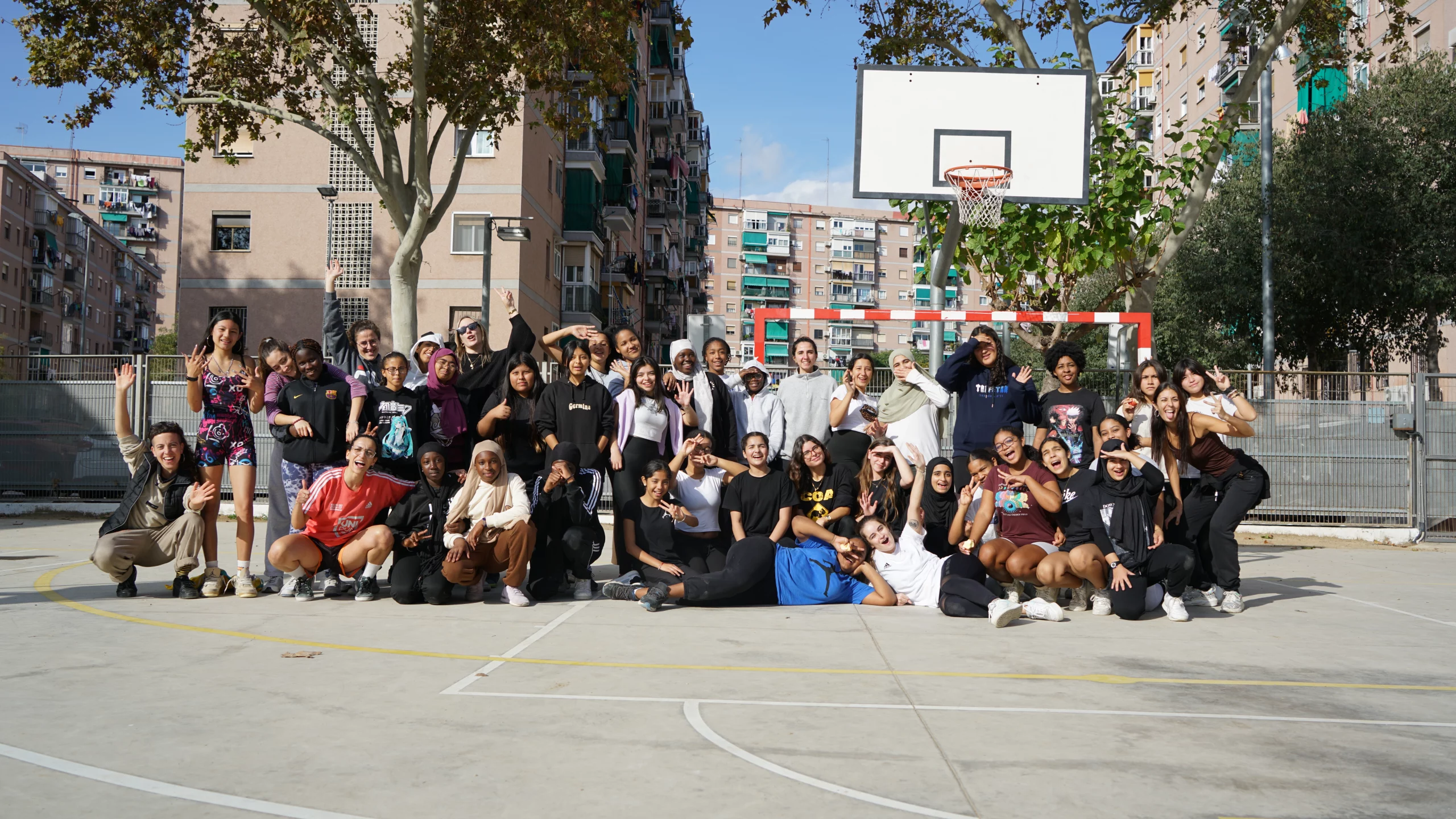 Noies adolescents participants del Casal dels Infants